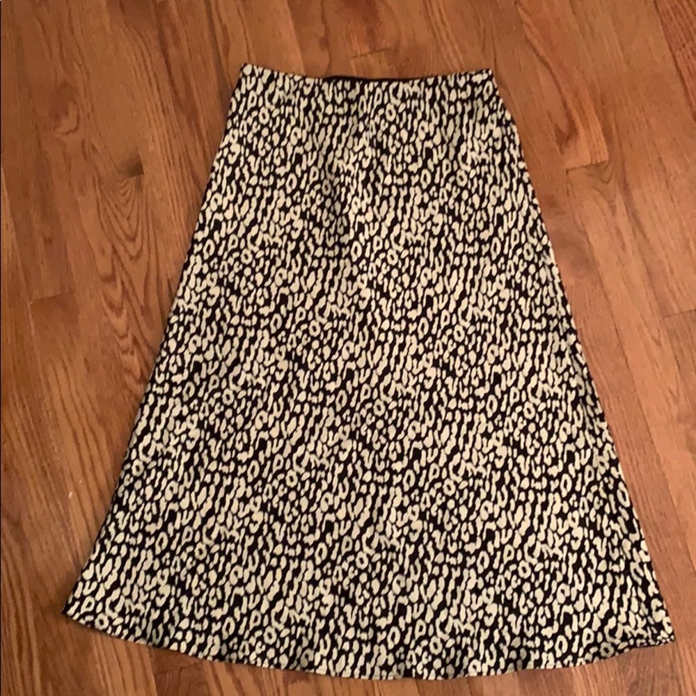 Midi Patterned skirt